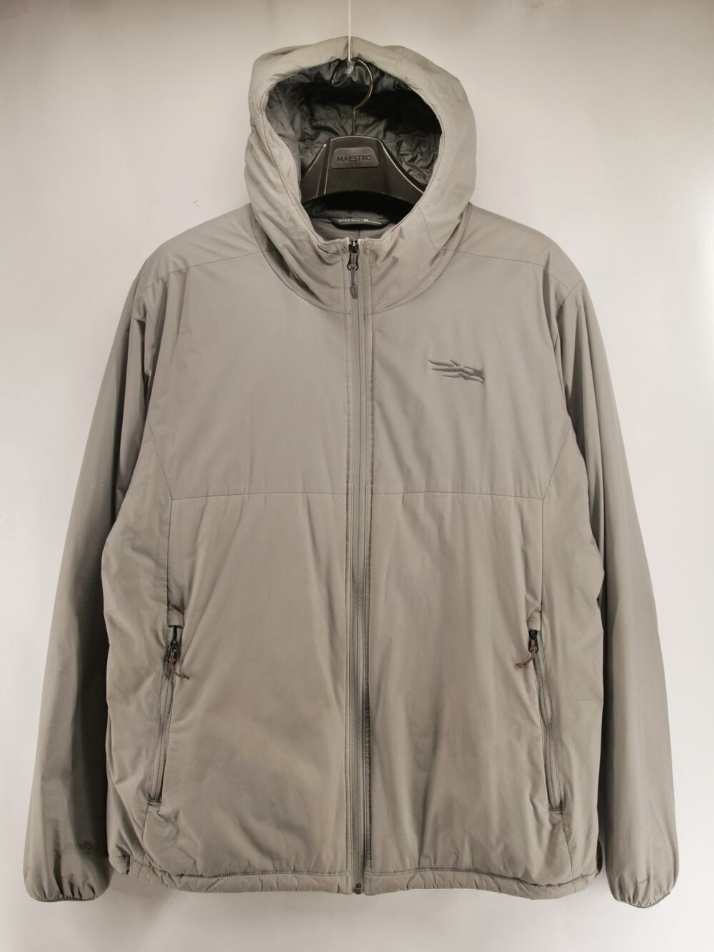 Sitka Gear Kelvin Pro Hooded Jacket Mens XL Iron Grey Gore Windstopper Hunting